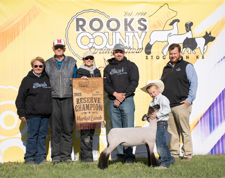 Reserve Grand  Rooks County Spring Show