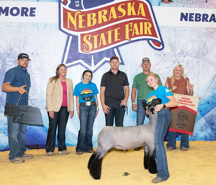 Grand Champion 4-H Market Lamb Nebraska State Fair