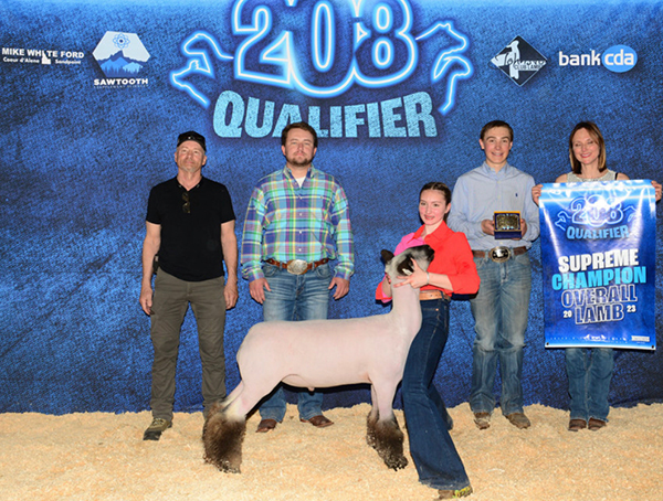Supreme Champion Lamb 208 Qualifier - Idaho