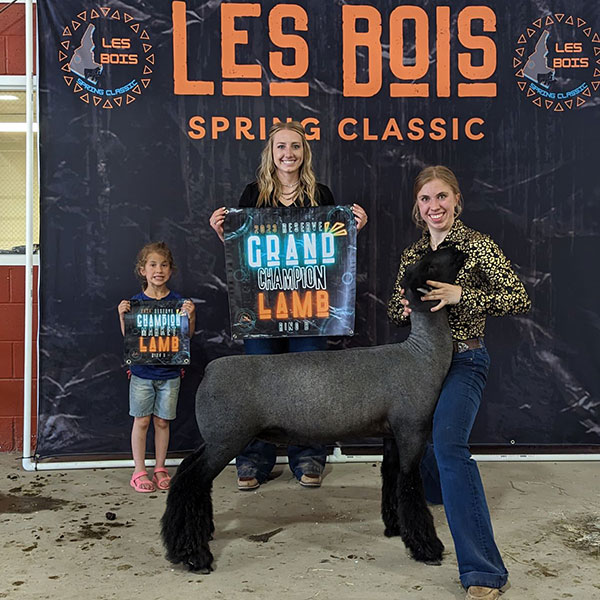 Reserve Supreme Mkt Lamb Day 1 & 2<br />
Les Bois Spring Classic - Idaho