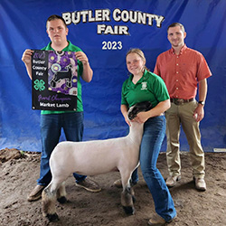 Grand Champion Market Lamb Butler County