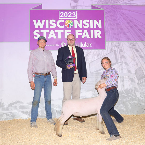 Reserve Champion Southdown<br />
Wisconsin State Fair 